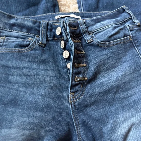 Chic denim SO Denim vintage y2k denim women’s cute fitted Flare Jeans jeans. Per - Picture 5 of 8